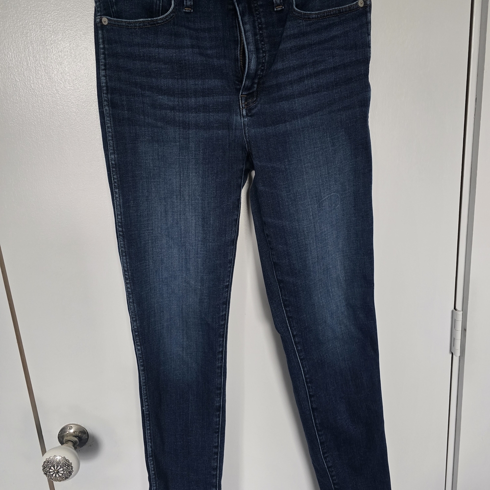 Madewell Dark Blue Skinny Jeans
